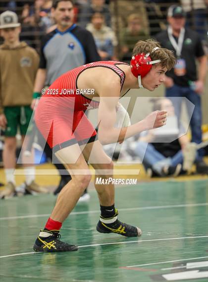 Thumbnail 1 in NIAA 3A State Wrestling Consolation Semi-Finals photogallery.