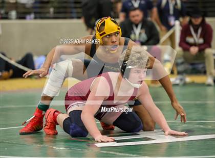 Thumbnail 3 in NIAA 3A State Wrestling Consolation Semi-Finals photogallery.