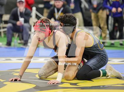 Thumbnail 3 in NIAA 3A State Wrestling Consolation Semi-Finals photogallery.