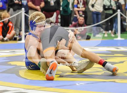 Thumbnail 3 in NIAA 3A State Wrestling Consolation Semi-Finals photogallery.