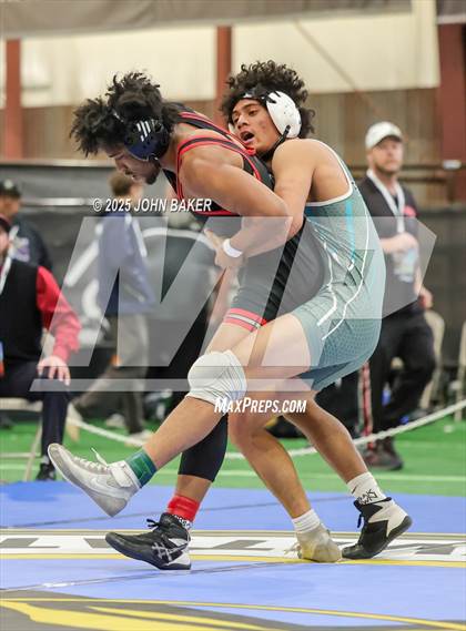 Thumbnail 3 in NIAA 3A State Wrestling Consolation Semi-Finals photogallery.