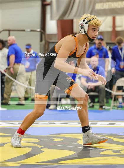 Thumbnail 2 in NIAA 3A State Wrestling Consolation Semi-Finals photogallery.
