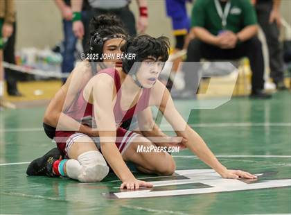 Thumbnail 2 in NIAA 3A State Wrestling Consolation Semi-Finals photogallery.