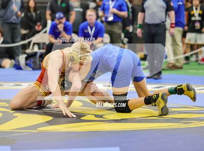 Thumbnail 3 in NIAA 3A State Wrestling Consolation Semi-Finals photogallery.