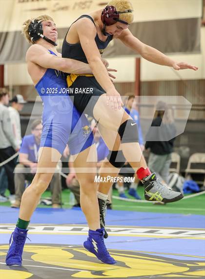 Thumbnail 3 in NIAA 3A State Wrestling Consolation Semi-Finals photogallery.