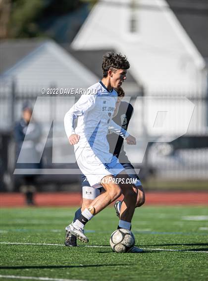 Thumbnail 3 in St. John's Prep vs. Needham (MIAA Division 1 State Final) photogallery.