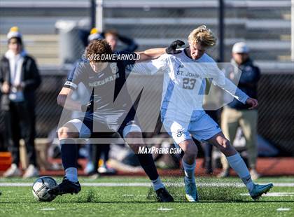 Thumbnail 2 in St. John's Prep vs. Needham (MIAA Division 1 State Final) photogallery.