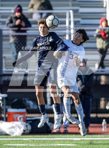Thumbnail 2 in St. John's Prep vs. Needham (MIAA Division 1 State Final) photogallery.