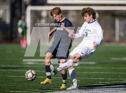 Thumbnail 2 in St. John's Prep vs. Needham (MIAA Division 1 State Final) photogallery.
