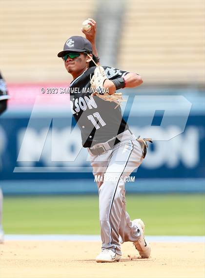 Thumbnail 2 in Birmingham vs Carson (CIF LACS Open Division Championship) photogallery.