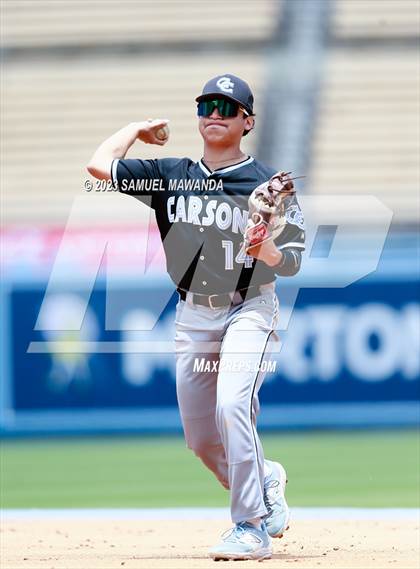 Thumbnail 2 in Birmingham vs Carson (CIF LACS Open Division Championship) photogallery.
