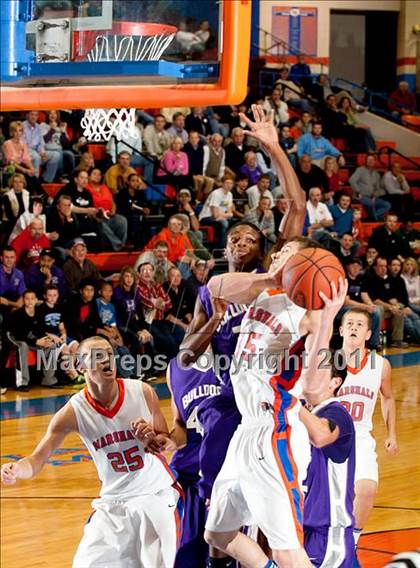 Thumbnail 3 in Harrisburg vs. Marshall County (Marshall County Hoopfest) photogallery.