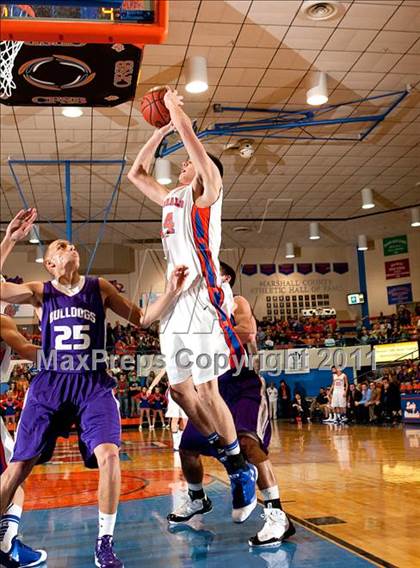 Thumbnail 1 in Harrisburg vs. Marshall County (Marshall County Hoopfest) photogallery.