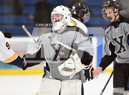 Thumbnail 1 in Xavier vs. Simsbury (Carrano Cup Semifinal) photogallery.