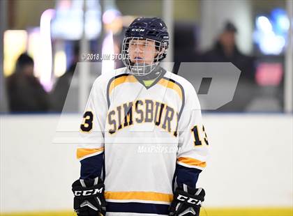 Thumbnail 2 in Xavier vs. Simsbury (Carrano Cup Semifinal) photogallery.