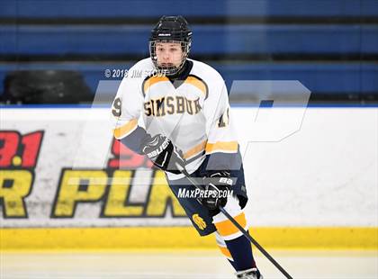 Thumbnail 3 in Xavier vs. Simsbury (Carrano Cup Semifinal) photogallery.