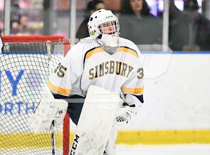 Thumbnail 2 in Xavier vs. Simsbury (Carrano Cup Semifinal) photogallery.
