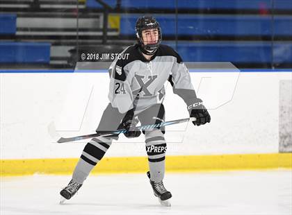 Thumbnail 1 in Xavier vs. Simsbury (Carrano Cup Semifinal) photogallery.