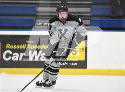 Thumbnail 2 in Xavier vs. Simsbury (Carrano Cup Semifinal) photogallery.