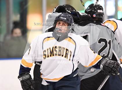 Thumbnail 1 in Xavier vs. Simsbury (Carrano Cup Semifinal) photogallery.