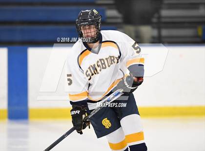 Thumbnail 1 in Xavier vs. Simsbury (Carrano Cup Semifinal) photogallery.