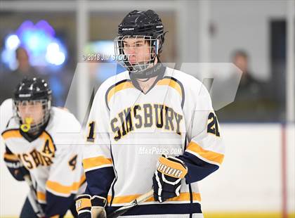 Thumbnail 1 in Xavier vs. Simsbury (Carrano Cup Semifinal) photogallery.