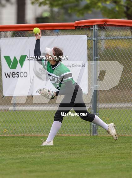 Thumbnail 2 in Blackfoot vs Vallivue (IHSAA 4A State Tournament) photogallery.