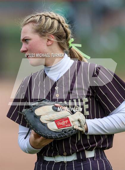 Thumbnail 1 in Blackfoot vs Vallivue (IHSAA 4A State Tournament) photogallery.