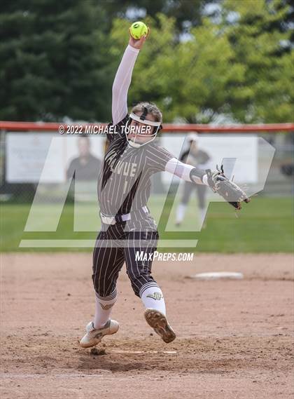 Thumbnail 1 in Blackfoot vs Vallivue (IHSAA 4A State Tournament) photogallery.