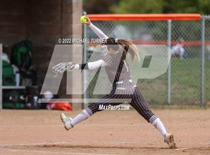 Thumbnail 2 in Blackfoot vs Vallivue (IHSAA 4A State Tournament) photogallery.
