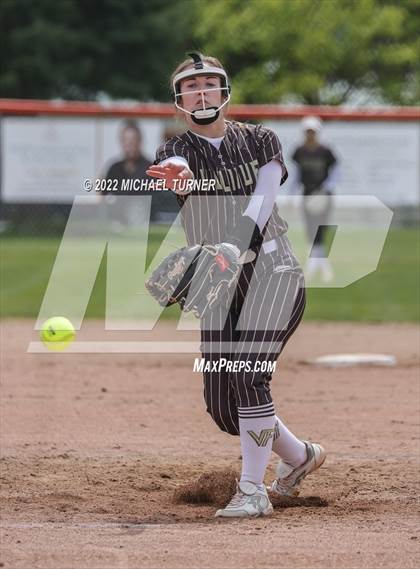 Thumbnail 2 in Blackfoot vs Vallivue (IHSAA 4A State Tournament) photogallery.