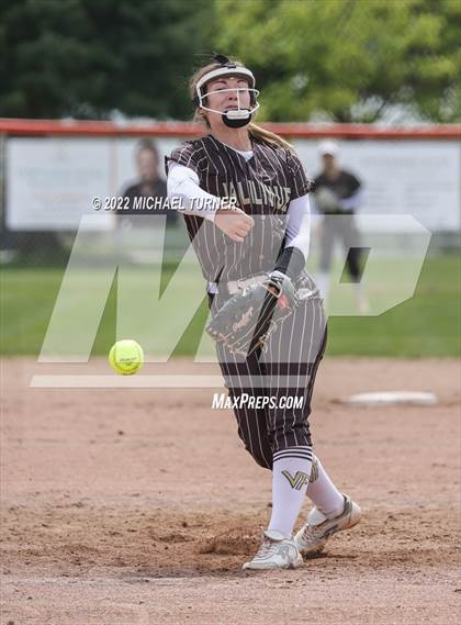 Thumbnail 3 in Blackfoot vs Vallivue (IHSAA 4A State Tournament) photogallery.