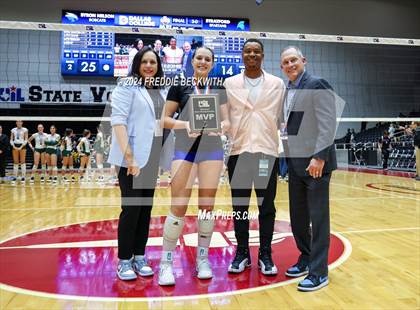 Thumbnail 2 in Byron Nelson vs. Stratford (UIL 6A Volleyball Division II Final) photogallery.