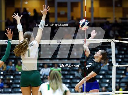Thumbnail 1 in Byron Nelson vs. Stratford (UIL 6A Volleyball Division II Final) photogallery.