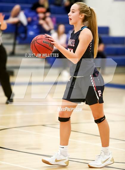 Thumbnail 2 in Arcadia vs. Pinnacle (Lady Titan Winter Hoops Classic Finals) photogallery.