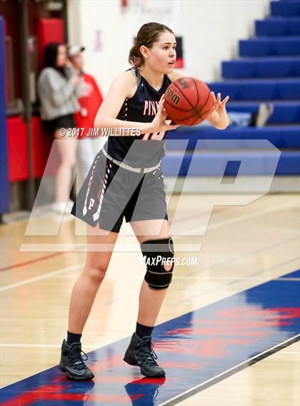 Thumbnail 3 in Arcadia vs. Pinnacle (Lady Titan Winter Hoops Classic Finals) photogallery.