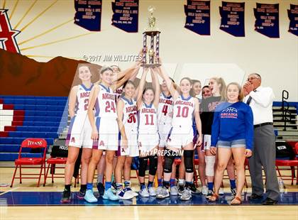 Thumbnail 2 in Arcadia vs. Pinnacle (Lady Titan Winter Hoops Classic Finals) photogallery.