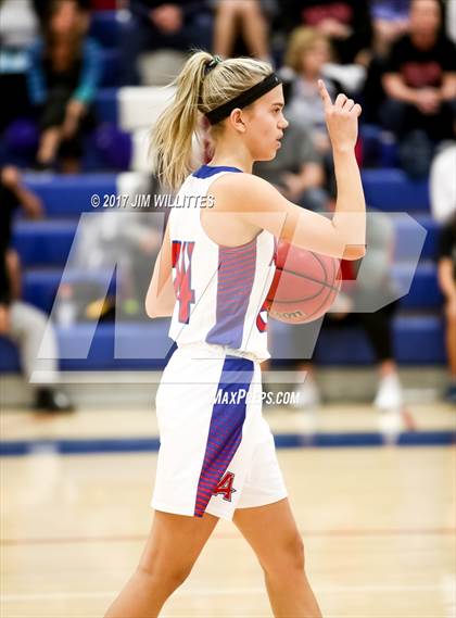 Thumbnail 1 in Arcadia vs. Pinnacle (Lady Titan Winter Hoops Classic Finals) photogallery.