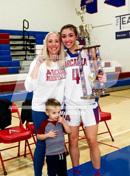 Thumbnail 2 in Arcadia vs. Pinnacle (Lady Titan Winter Hoops Classic Finals) photogallery.