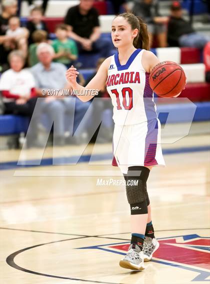 Thumbnail 3 in Arcadia vs. Pinnacle (Lady Titan Winter Hoops Classic Finals) photogallery.