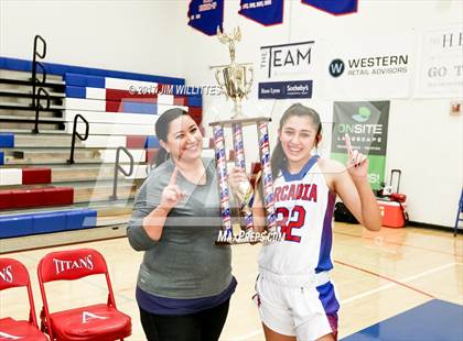 Thumbnail 2 in Arcadia vs. Pinnacle (Lady Titan Winter Hoops Classic Finals) photogallery.