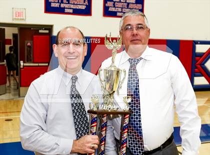Thumbnail 2 in Arcadia vs. Pinnacle (Lady Titan Winter Hoops Classic Finals) photogallery.