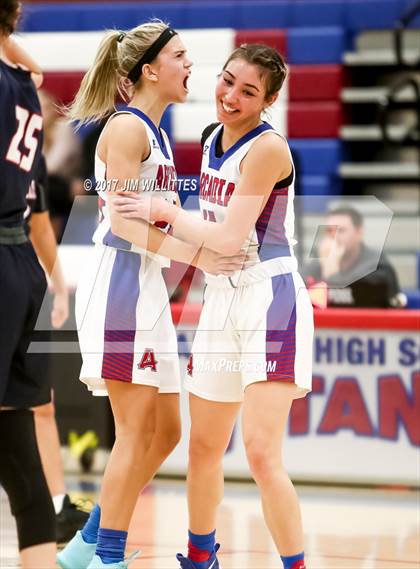 Thumbnail 2 in Arcadia vs. Pinnacle (Lady Titan Winter Hoops Classic Finals) photogallery.