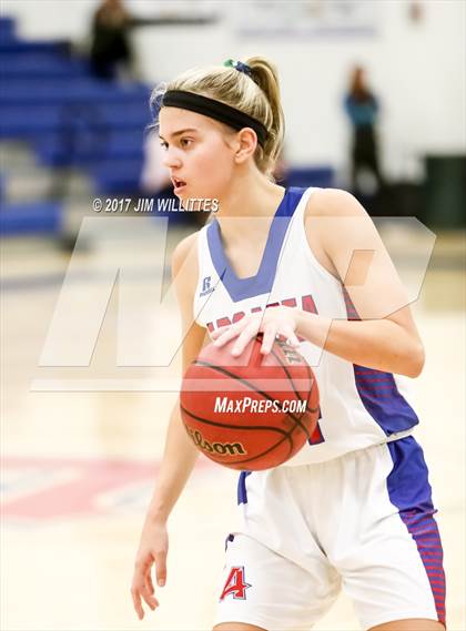 Thumbnail 2 in Arcadia vs. Pinnacle (Lady Titan Winter Hoops Classic Finals) photogallery.
