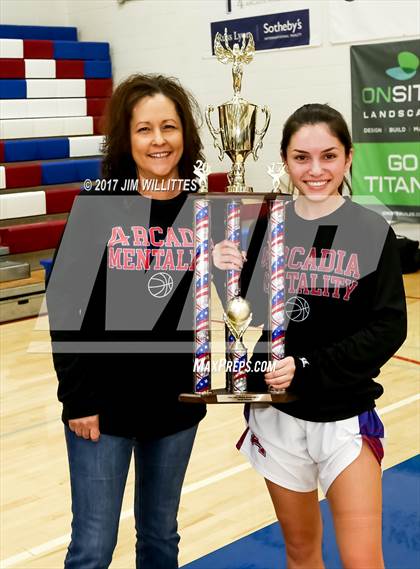 Thumbnail 2 in Arcadia vs. Pinnacle (Lady Titan Winter Hoops Classic Finals) photogallery.