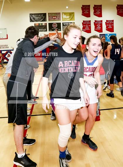 Thumbnail 2 in Arcadia vs. Pinnacle (Lady Titan Winter Hoops Classic Finals) photogallery.