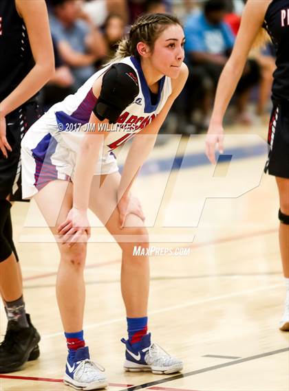 Thumbnail 2 in Arcadia vs. Pinnacle (Lady Titan Winter Hoops Classic Finals) photogallery.