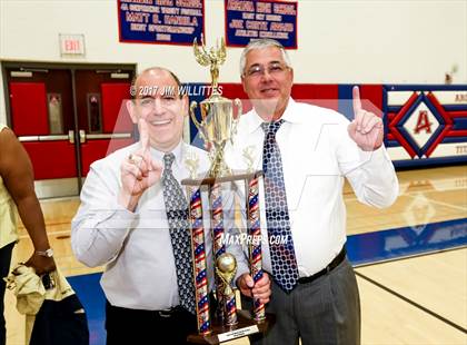 Thumbnail 3 in Arcadia vs. Pinnacle (Lady Titan Winter Hoops Classic Finals) photogallery.