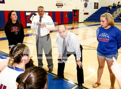 Thumbnail 2 in Arcadia vs. Pinnacle (Lady Titan Winter Hoops Classic Finals) photogallery.