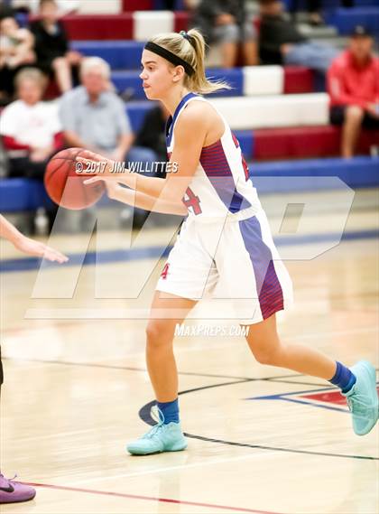 Thumbnail 2 in Arcadia vs. Pinnacle (Lady Titan Winter Hoops Classic Finals) photogallery.